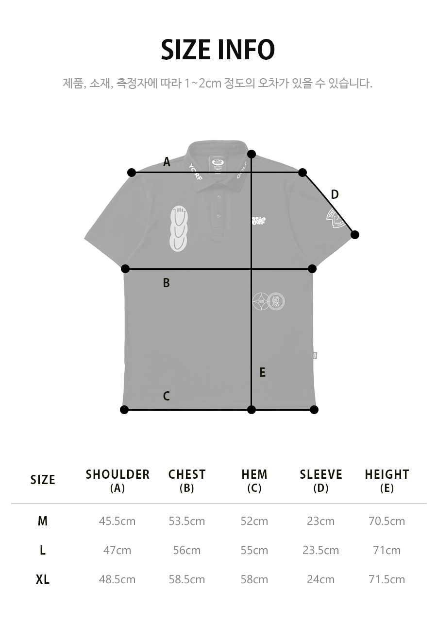 【YORF GOLF】 YORF M PK SHIRTS CLUB / 追跡付 YORF M PK SHIRTS CLUB BLACK - YORF GOLF